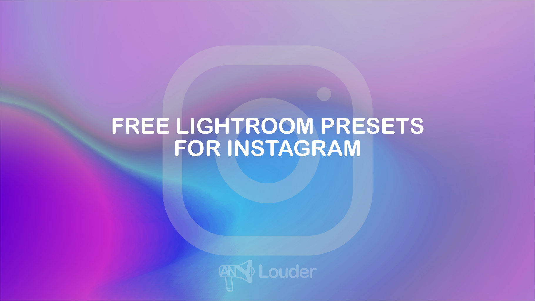 Free lightroom presets for instagram